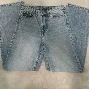 H&M wide leg jeans
